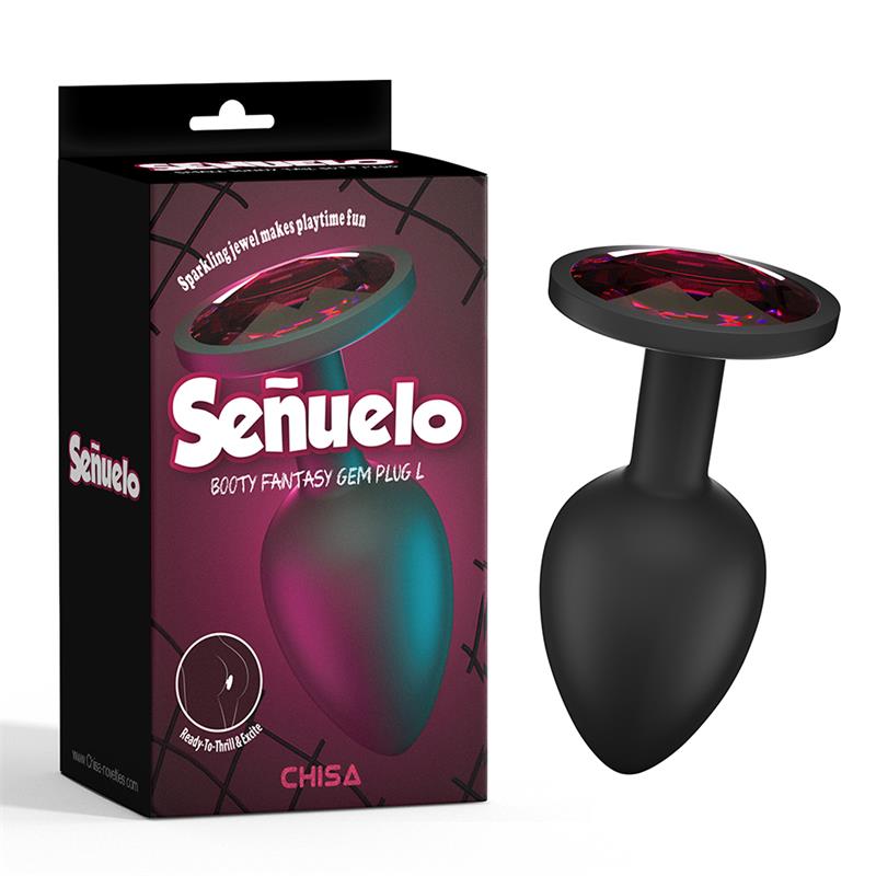 9-senuelo-butt-plug-with-gem CHISHA Señuelo Butt Plug with Gems L - Image 8