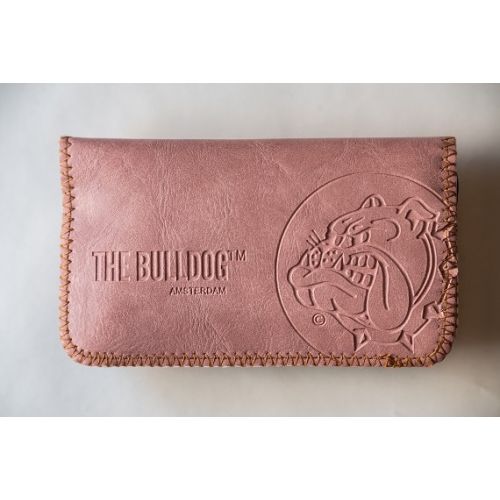 A_06 Tobacco Pouch The Bulldog PU Leather (Pink) - Image 1