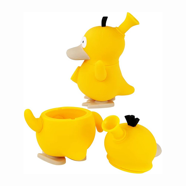 Duck-1 Psyduck Pokemon Silicone Bong - Image 2