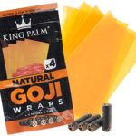 King Palm Goji Wraps + Tips: Natural - 4x Wraps