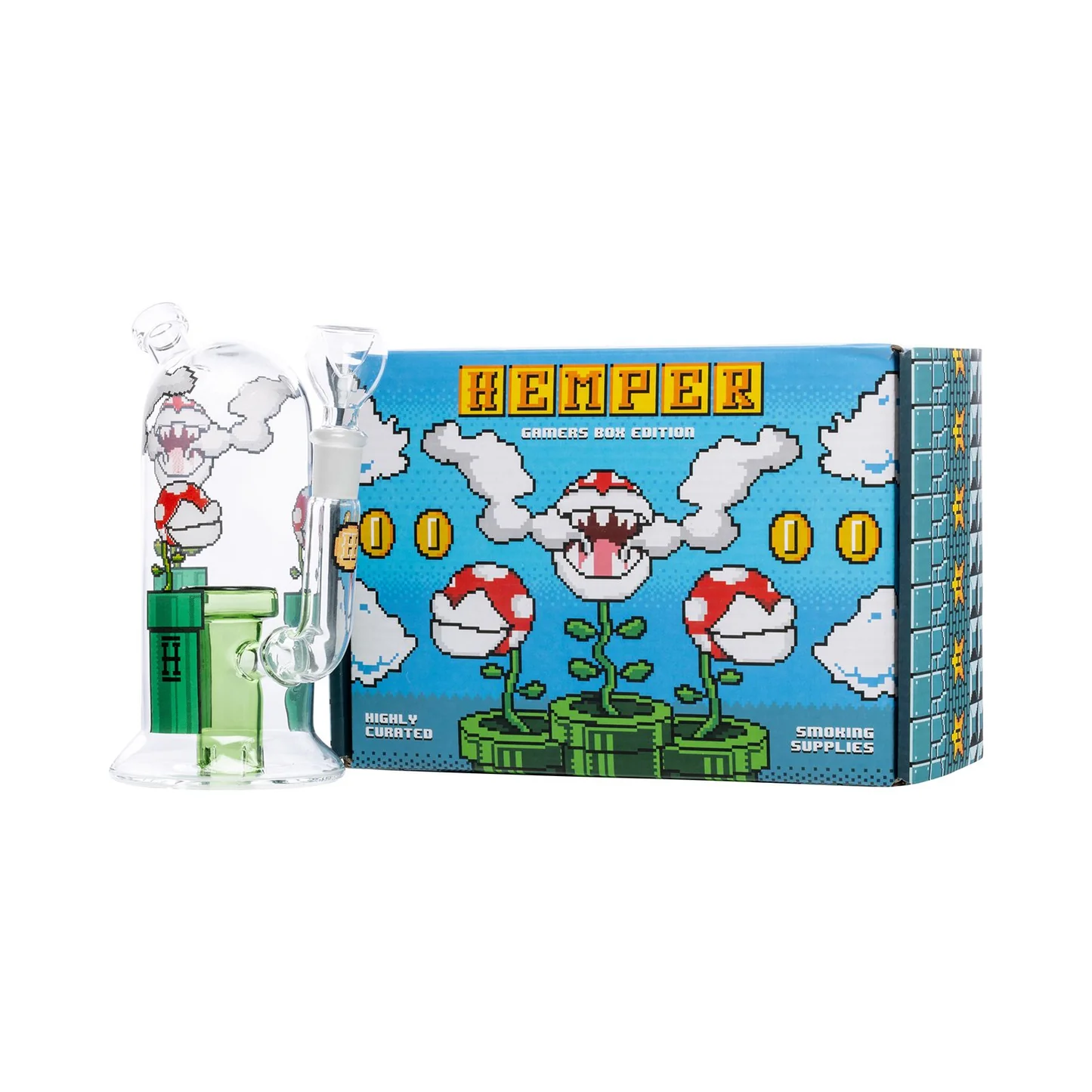 HEMPERFLOWERBONG7 HEMPER Gaming Flower Bong 7" - Image 1