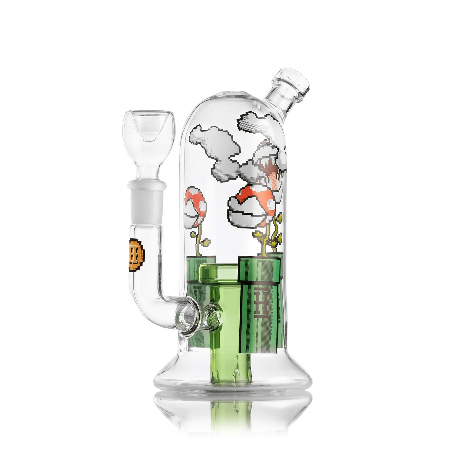 HEMPERFLOWERBONG72 HEMPER Gaming Flower Bong 7" - Image 5