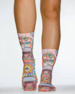 Hippie Cat Lady Sock