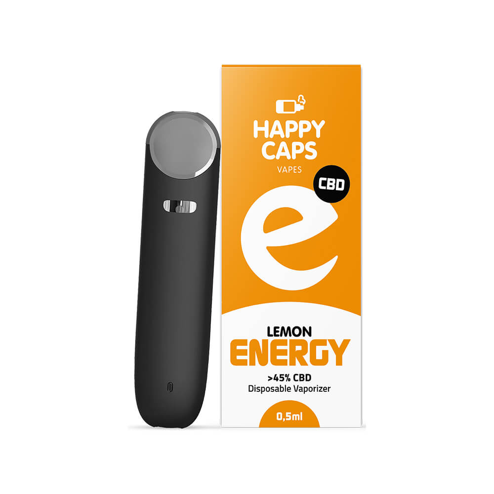 Happy-Caps-Disposable-Vaporizers-Energy-Lemon HAPPY CAPS ENERGY LEMON - Image 1