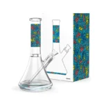 KEITH HARING GLASS WATER PIPE BLUMULTI - Image 2