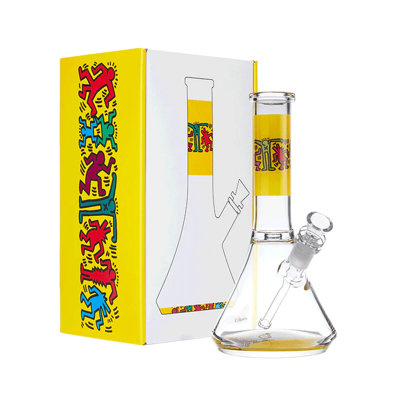 Kharing-Waterpipe-Glass-Pipe-Bong-UK-06_396x@2x KEITH HARING GLASS WATER PIPE YELMULTI - Image 2