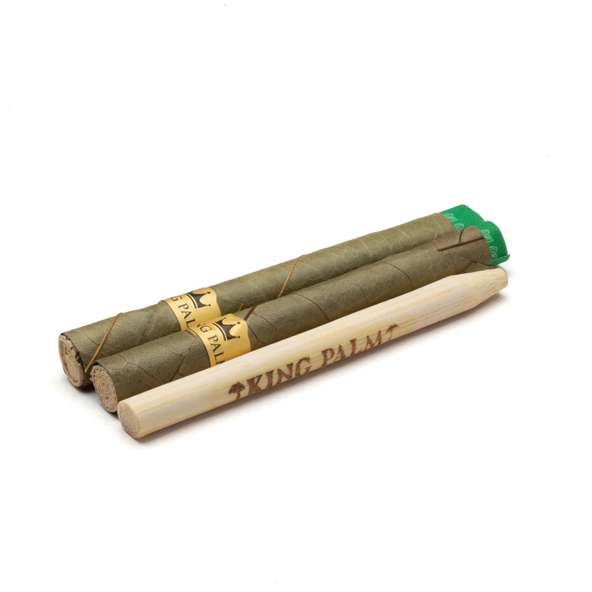King-Palm-Terpene-Infused-Leaf-Mini-Rolls-1gram-Natural-5-pack2 King Palm Terpene Infused Leaf Mini Rolls (1gram) - Natural (5 pack) - Image 2