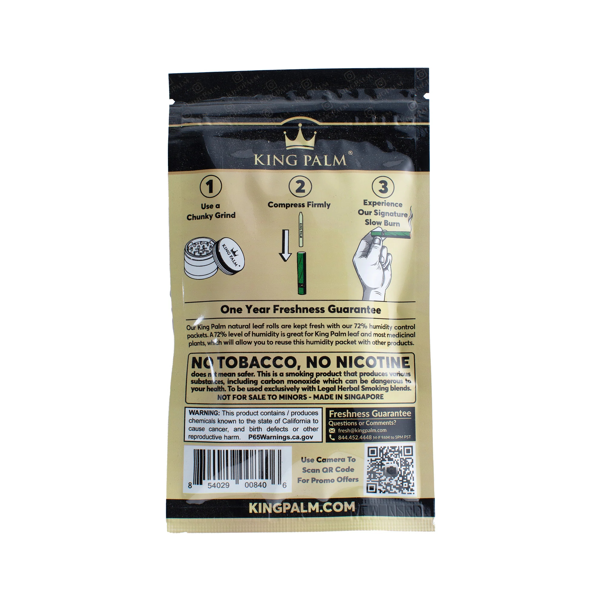 King-Palm-Terpene-Infused-Leaf-Mini-Rolls-1gram-Natural-5-pack3 King Palm Terpene Infused Leaf Mini Rolls (1gram) - Natural (5 pack) - Image 3