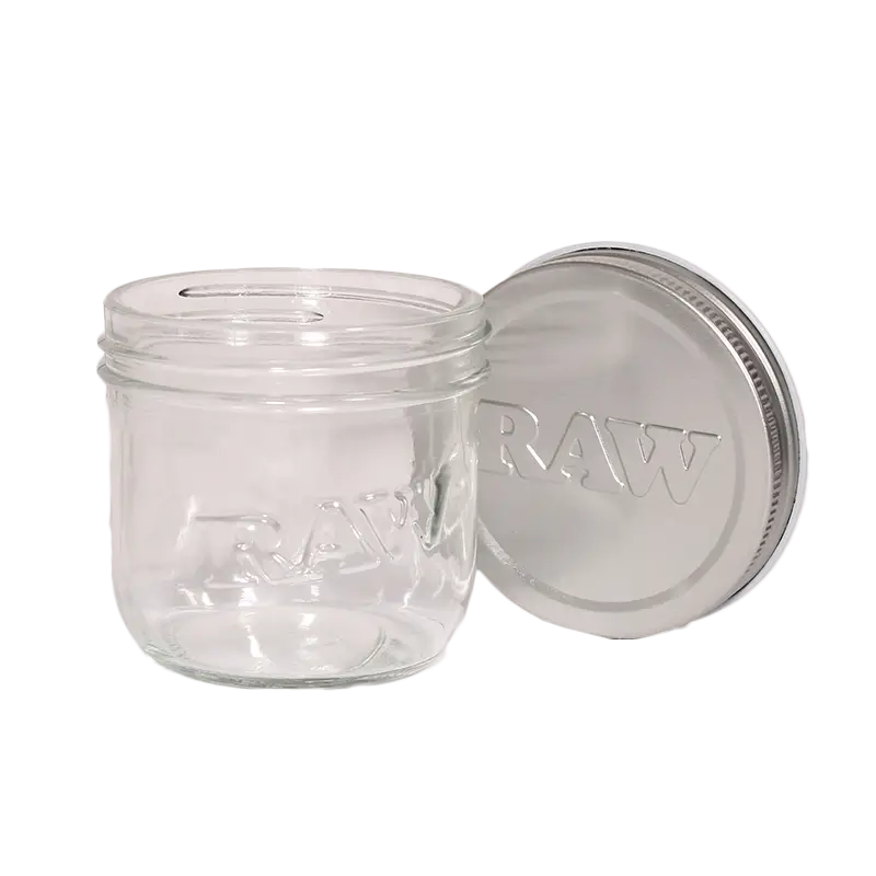 RAWMASONJAR10OZ_featured RAW MASON JAR 295ML - Image 1