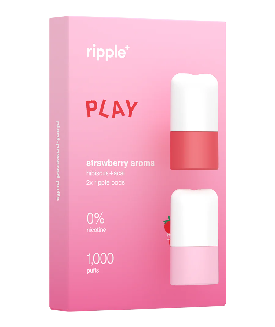 SECONDARYCGI-PLAYPods_1366x RIPPLE+ PODS STRAWBERRY 2PCS - Image 1