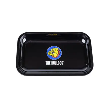 – Rolling Tray Logo Int Blk Medium - The Bulldog