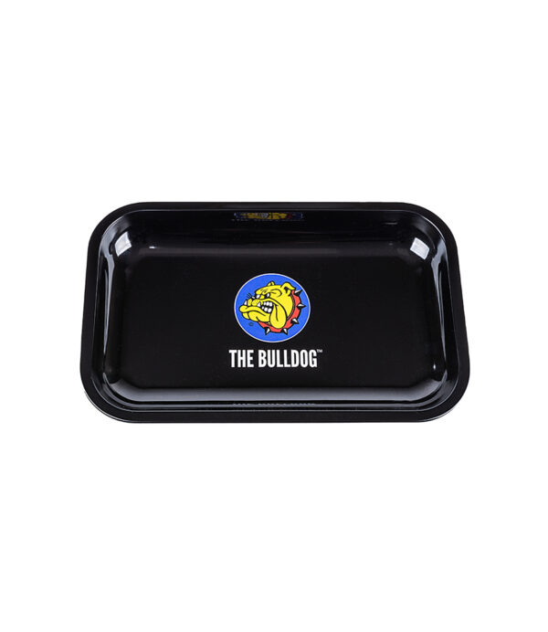 TB-Rolling-Tray-M-Black-600x692 – Rolling Tray Logo Int Blk Medium - The Bulldog - Image 1