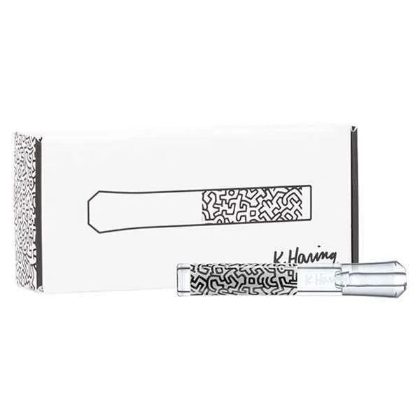 Taster-Keith-Haring-noir-et-blanc-en-verre KEITH HARING GLASS TASTER BLKWHT - Image 2