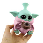 Baby Yoda Σιλικονούχο Bong - Image 2