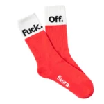 FUCK OFF Viva Magenta Socks