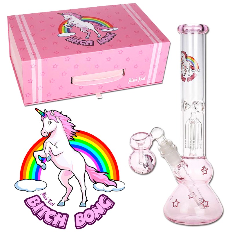 black-leaf-bitch-unicorn-bong-30cm THE BITCH BONG - Image 2