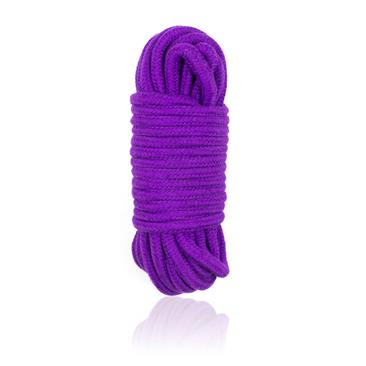 bondage-cotton-rope-10-meter-purple BDSM LINE Bondage Cotton Rope 10 Meter Purple - LATETOBED - Image 1