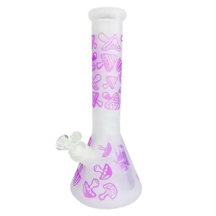 HighFly Pink Mushroom Bong (32cm)