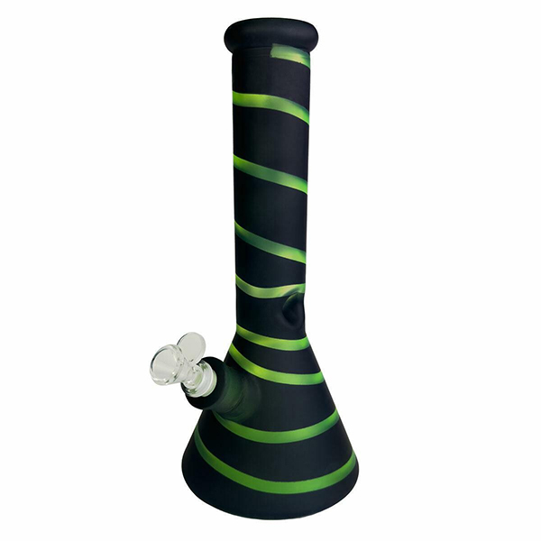 bong-pipe-high-fly-si-stripes-w-32cm-1 HighFly Stripes Bong (32cm) - Image 1