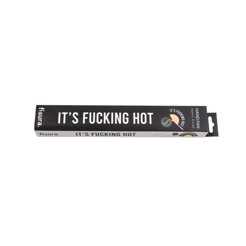 c44f566fc8e345068ffdf365a528d9eb10c4d485f63aa69eb213e568743f64be IT'S FUCKING HOT Hand Fan - Image 3