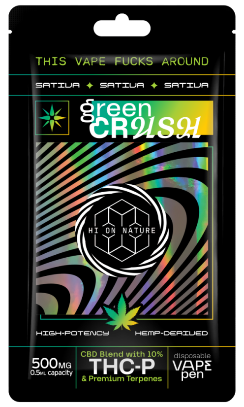 d5dce769b930992e0f43b1ef8e4bbd5a-vape-thcp-green-crush HI ON NATURE VAPE GREEN CRUSH - Image 1