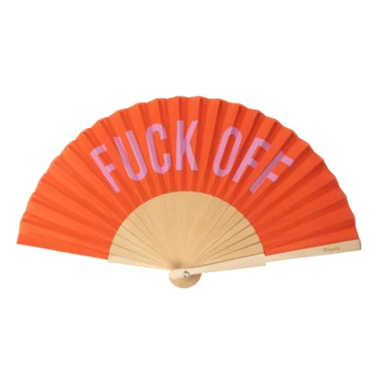 FUCK OFF Hand Fan