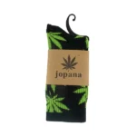 Weed Long Socks – Black Green