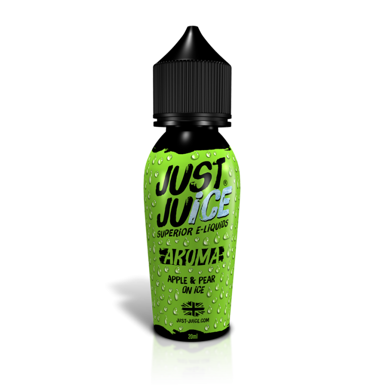 just-juice-apple-pear-flavour-shot-60ml-800x800 Just Juice Aroma Apple & Pear On Ice - Image 1