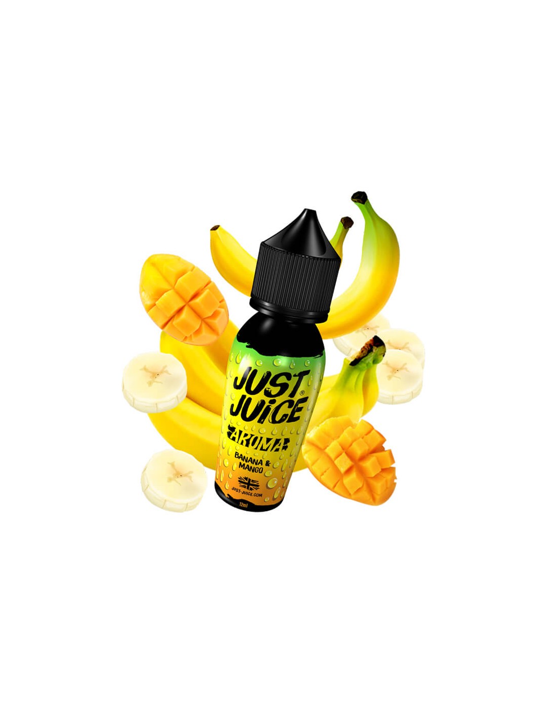just-juice-banana-mango-flavour-shot-12-60ml-1 Just Juice Banana & Mango Flavour Shot 12/60ml - Image 2