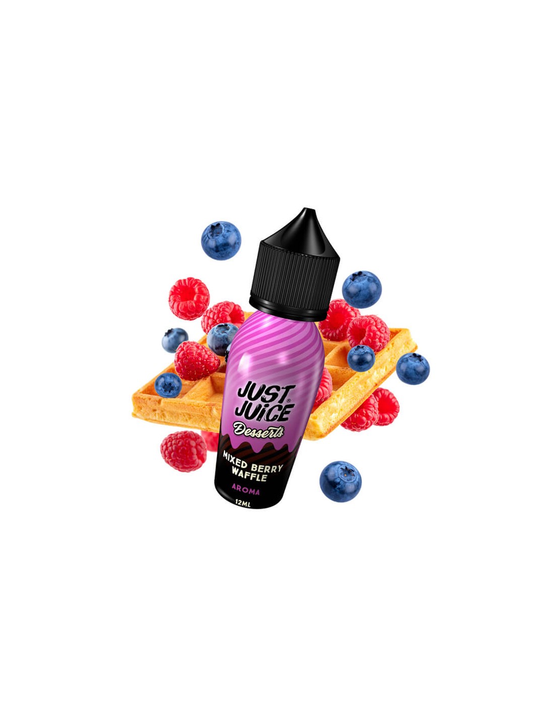 just-juice-desserts-mixed-berry-waffle-flavour-shot-15-60ml-1 Just Juice Desserts Mixed Berry Waffle Flavour Shot 12/60ml - Image 2