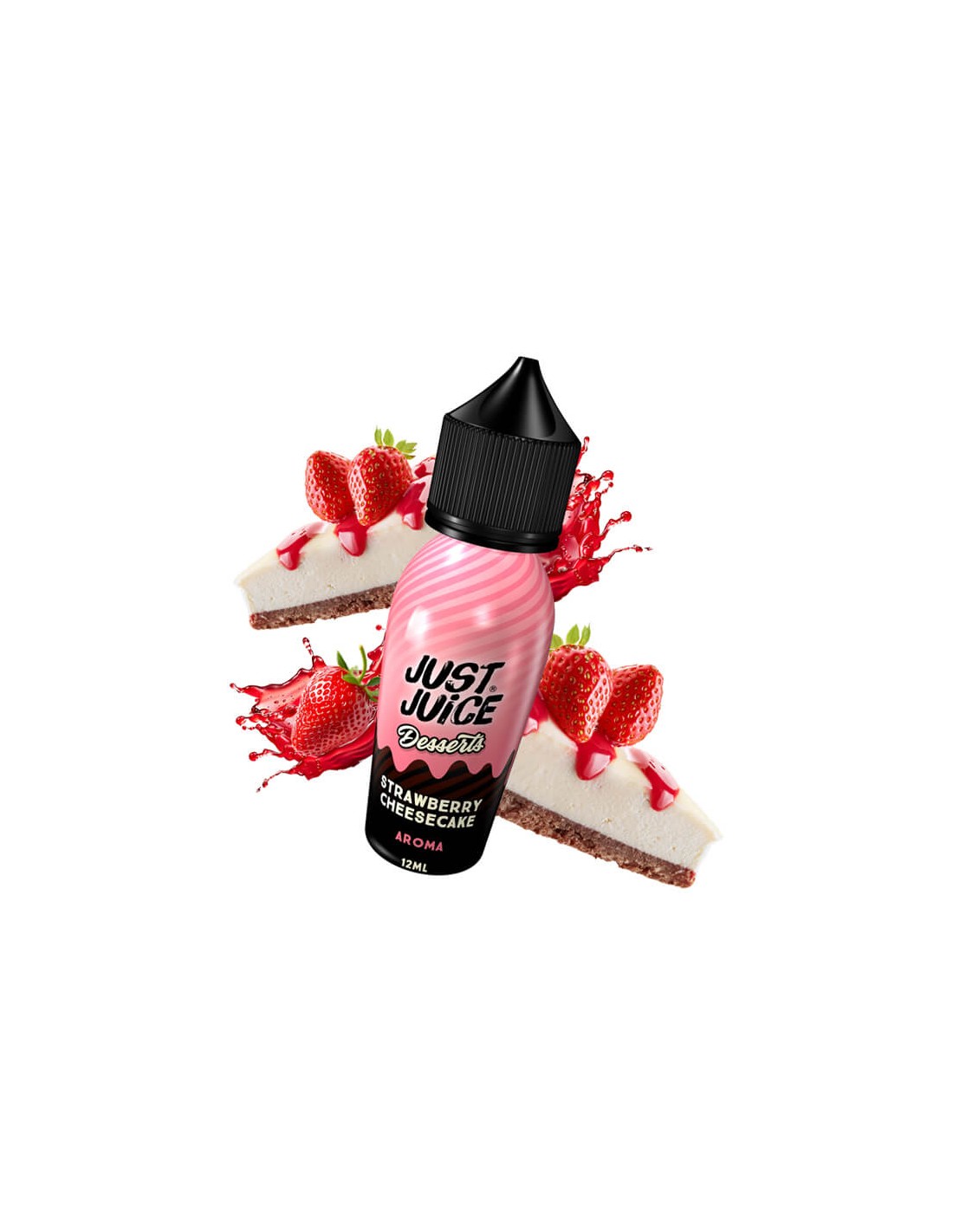 just-juice-desserts-strawberry-cheesecake-flavour-shot-15-60ml-1 Just Juice Desserts Strawberry Cheesecake Flavour Shot 12/60ml - Image 2