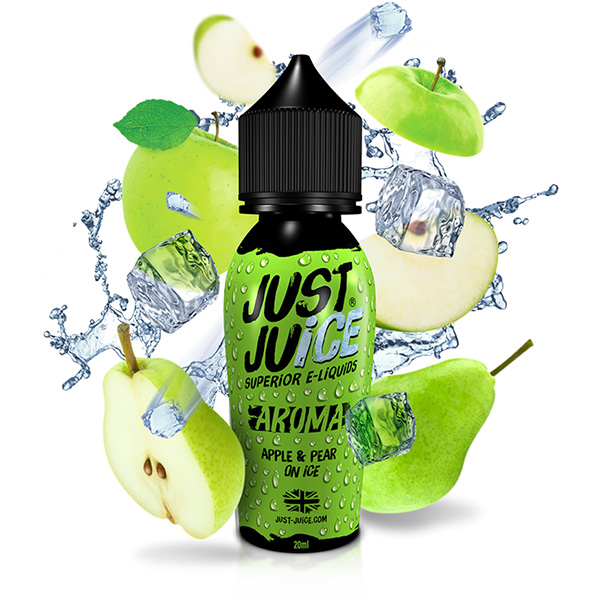 just-juice-flavour-shot-apple-pear Just Juice Aroma Apple & Pear On Ice - Image 2