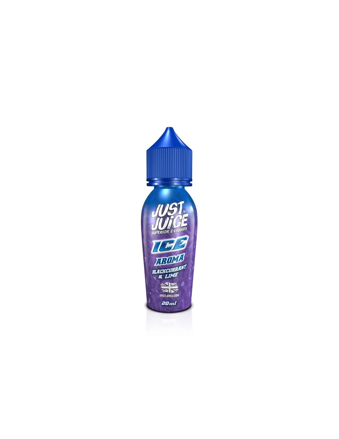 just-juice-ice-blackcurrant-lime-flavour-shot-60ml Just Juice Ice Blackcurrant & Lime - Image 1