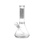 KEITH HARING GLASS WATER PIPE BLKWHT