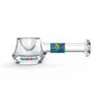 KEITH HΑRING GLASS SPOON PIPE MULTIBLU