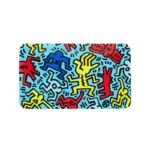 KEITH HARING GLASS TRAY MULTIBLU - Image 2