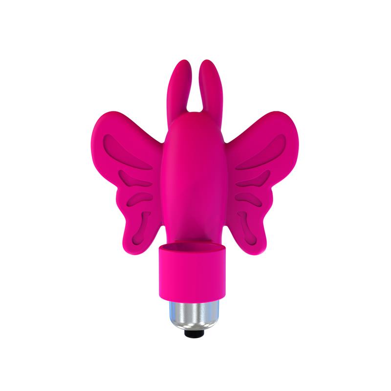monarch-butterfly-vibrating-bullet-silicone-pink-3 Monarch Butterfly Vibrating Bullet Silicone Pink - LATETOBED - Image 4