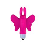 Monarch Butterfly Vibrating Bullet Silicone Pink - LATETOBED - Image 6
