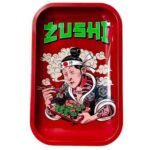 Zushi Metal Rolling Tray Medium 17x28cm - Best Buds