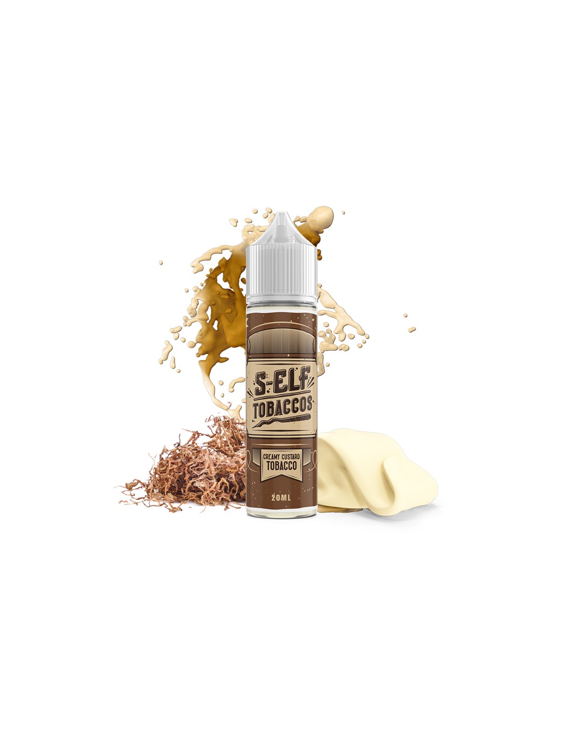 s-elf-juice-creamy-custard-tobacco-flavour-shot-60ml-1 S-Elf Juice Tobaccos Creamy Custard Tobacco Flavour Shot 20/60ml - Image 2