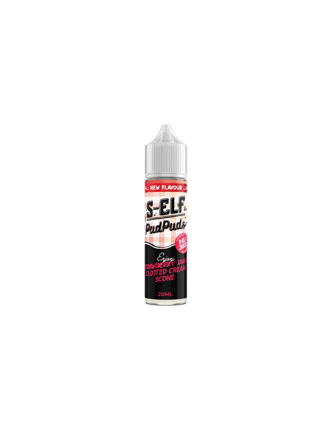 s-elf-juice-pud-puds-strawberry-jam-clotted-cream-scone-flavour-shot-60ml S-Elf Juice Pud Puds Strawberry Jam & Clotted Cream Scone Flavour Shot 20/60ml - Image 1