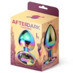 Space Journey Multicolor Butt Plug Jewel Size L - AFTERDARK - Image 2