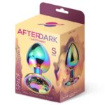 Space Journey Multicolor Butt Plug with Jewel Size S - AFTERDARK - Image 2