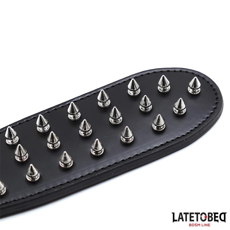 spike-paddle-30cm-1 BDSM LINE Spike Paddle 30cm - LATETOBED - Image 2