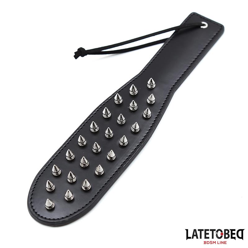 spike-paddle-30cm-4 BDSM LINE Spike Paddle 30cm - LATETOBED - Image 1