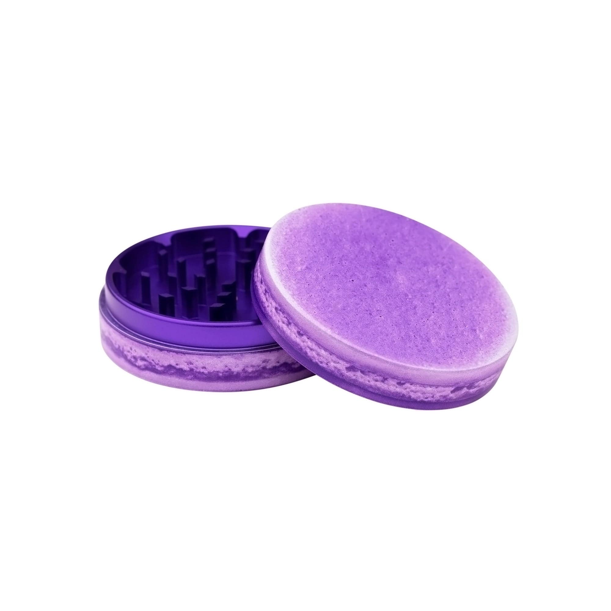 v-syndicate-macaron-lavender-2-piece-sharpshred-dine-in-grinder-40532741980419 Macaron: Lavender 2-Piece SharpShred Grinder - Image 2