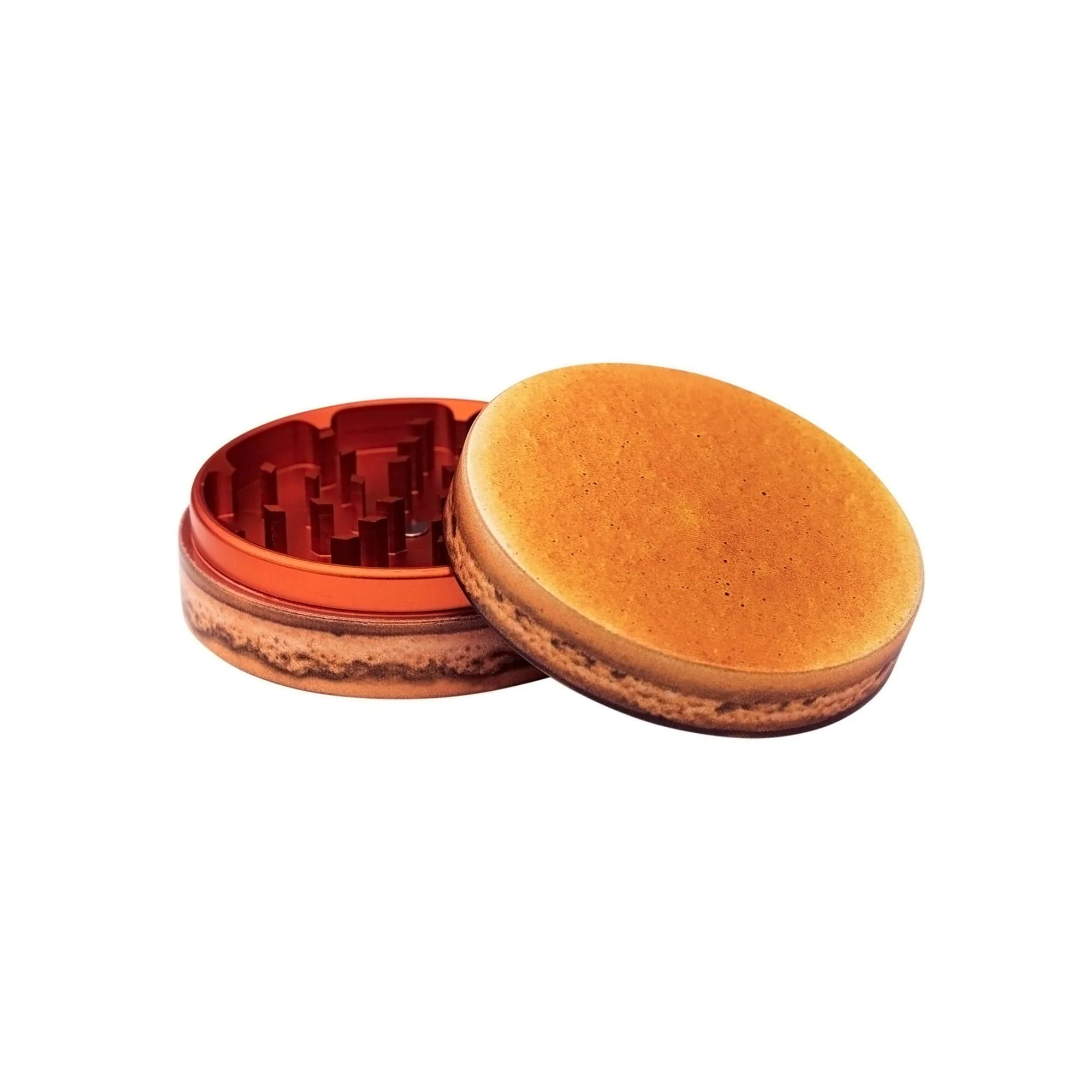 v-syndicate-macaron-mango-2-piece-sharpshred-dine-in-grinder-40532742471939 Macaron: Mango 2-Piece SharpShred Grinder - Image 2