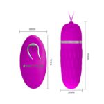 Vibrating Egg Dawn Purple - PRETTYLOVE - Image 5