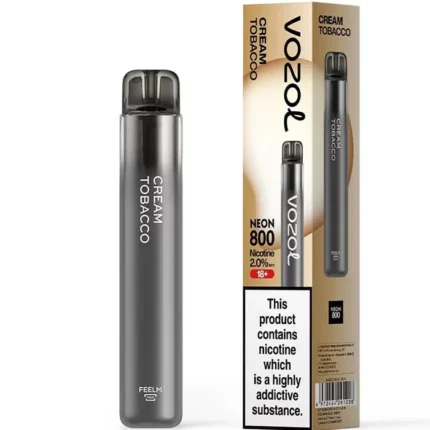 VOZOL NEON CREAM TOBACCO