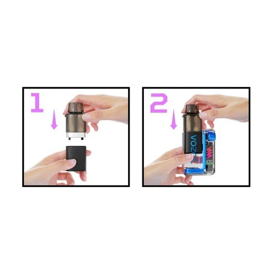 vozol_vista_plug_prefilled_hoover_533x Vozol Vista Plug 20mg 2ml Prefilled Δεξαμενή + 10ml e liquid Pineapple Lemon - Image 2